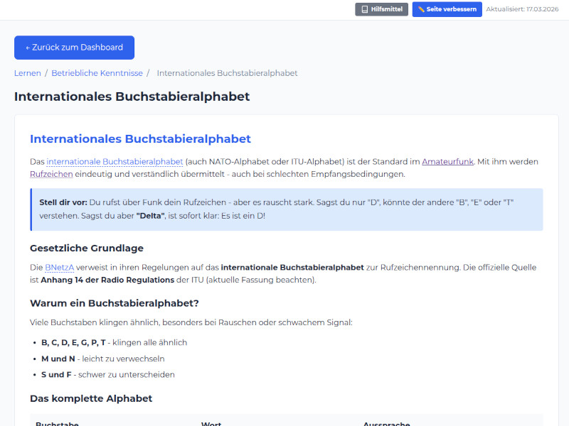 12db.de Lerneinheit - Strukturierte Lerninhalte